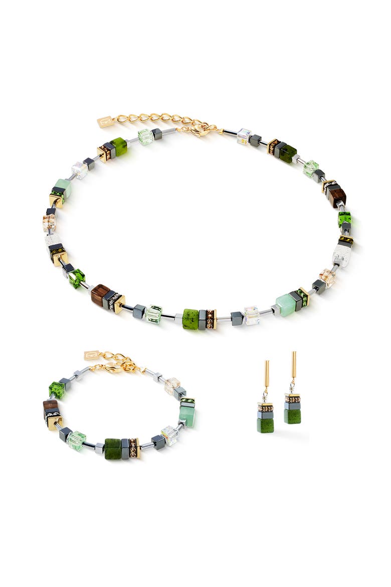 Geocube Precious Motion Bracelet, Alternate, color, Forest Light