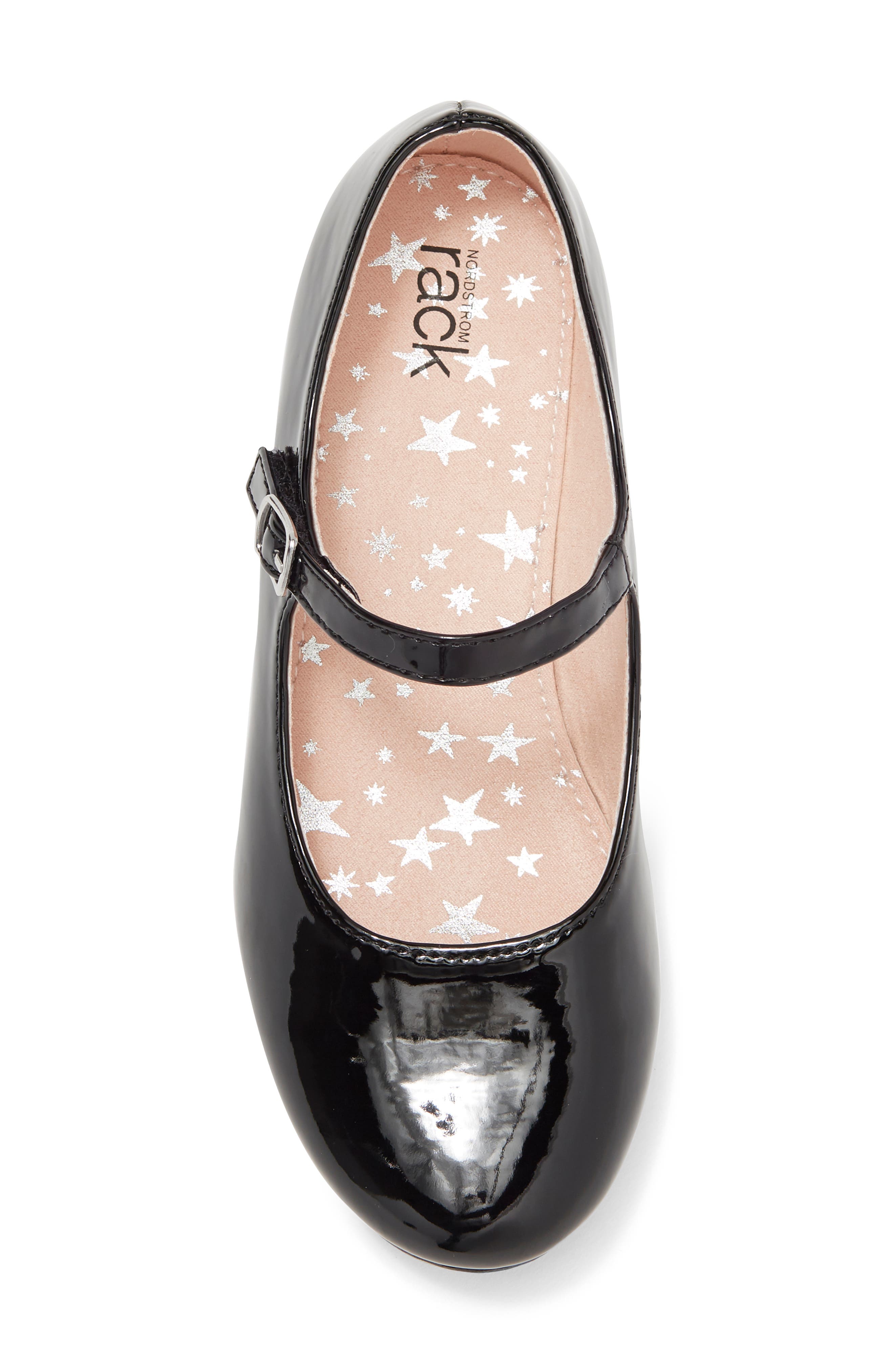 NORDSTROM RACK Kids' Lexi Dress Mary Jane Flat, Alternate, color, Black