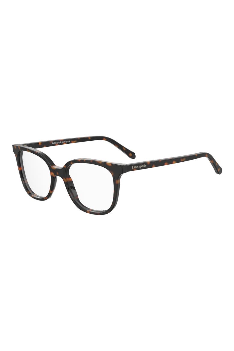 Rome/O 50mm Rectangular Reading Glasses, Alternate, color, HAVANA