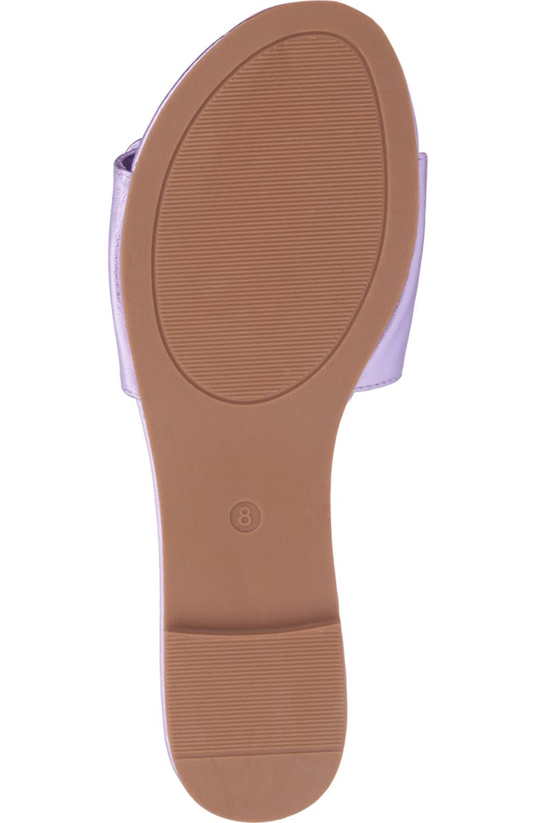 NEW YORK AND COMPANY Adelle Slide Sandal, Alternate, color, Lilac