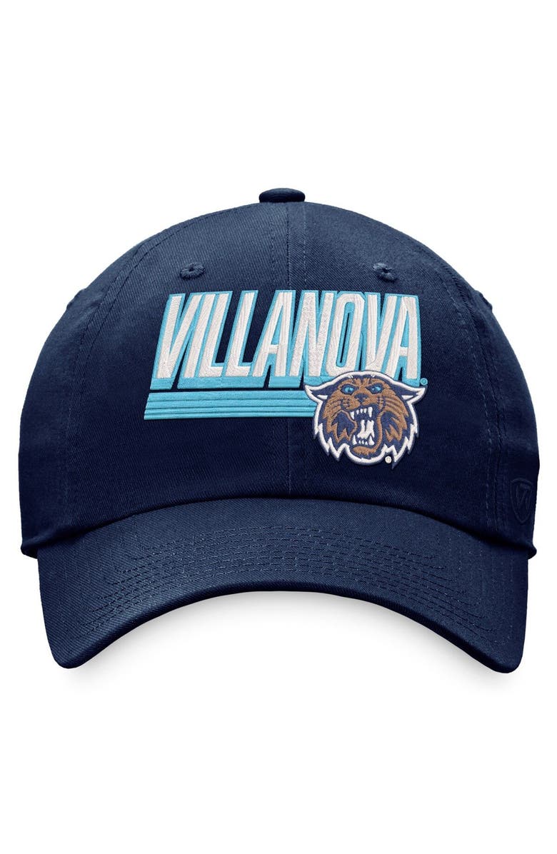 TOP OF THE WORLD Men's Top of the World Navy Villanova Wildcats Slice Adjustable Hat, Alternate, color, Navy