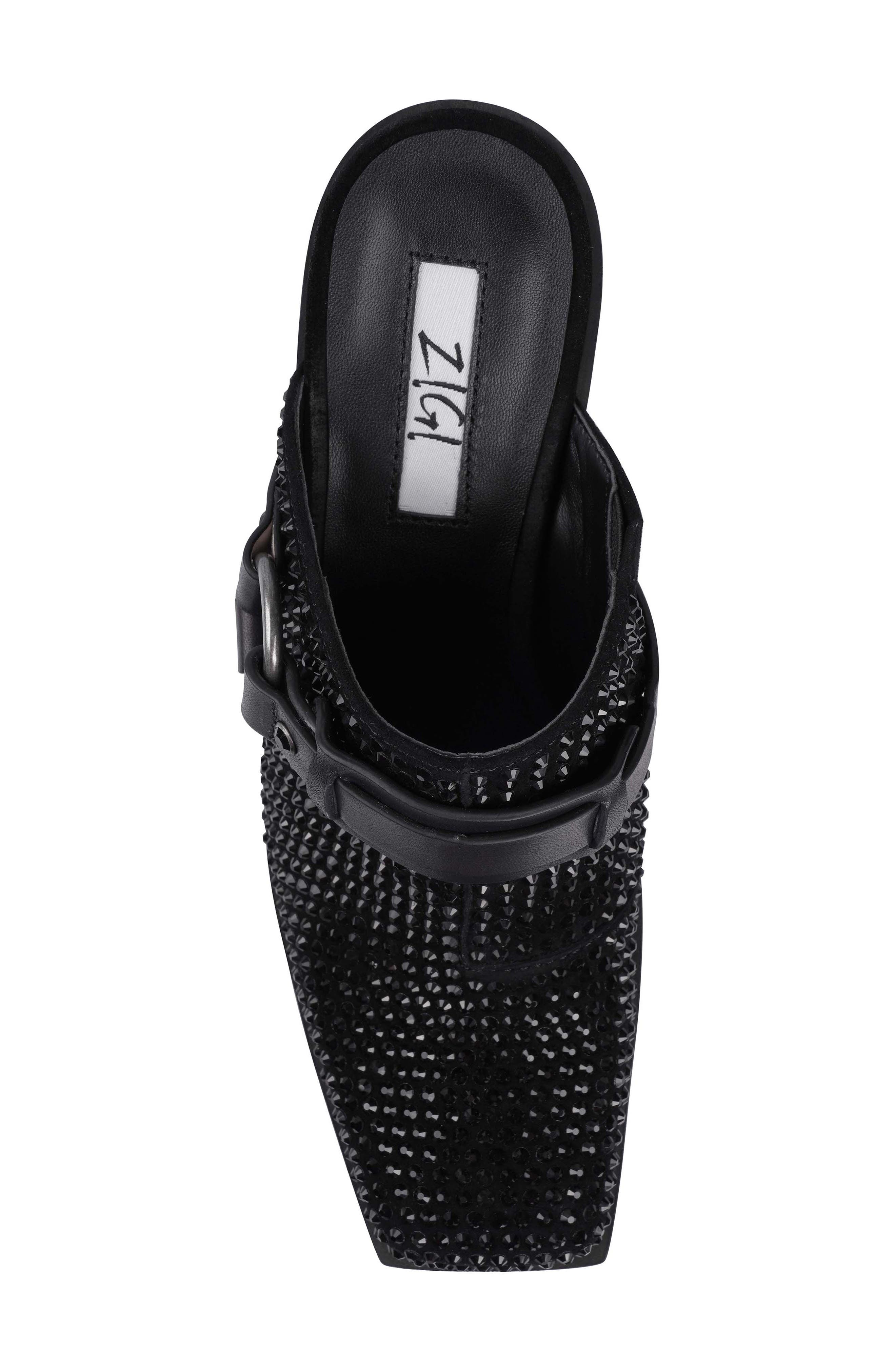 ZIGI Alieh Rhinestone Mule, Alternate, color, 