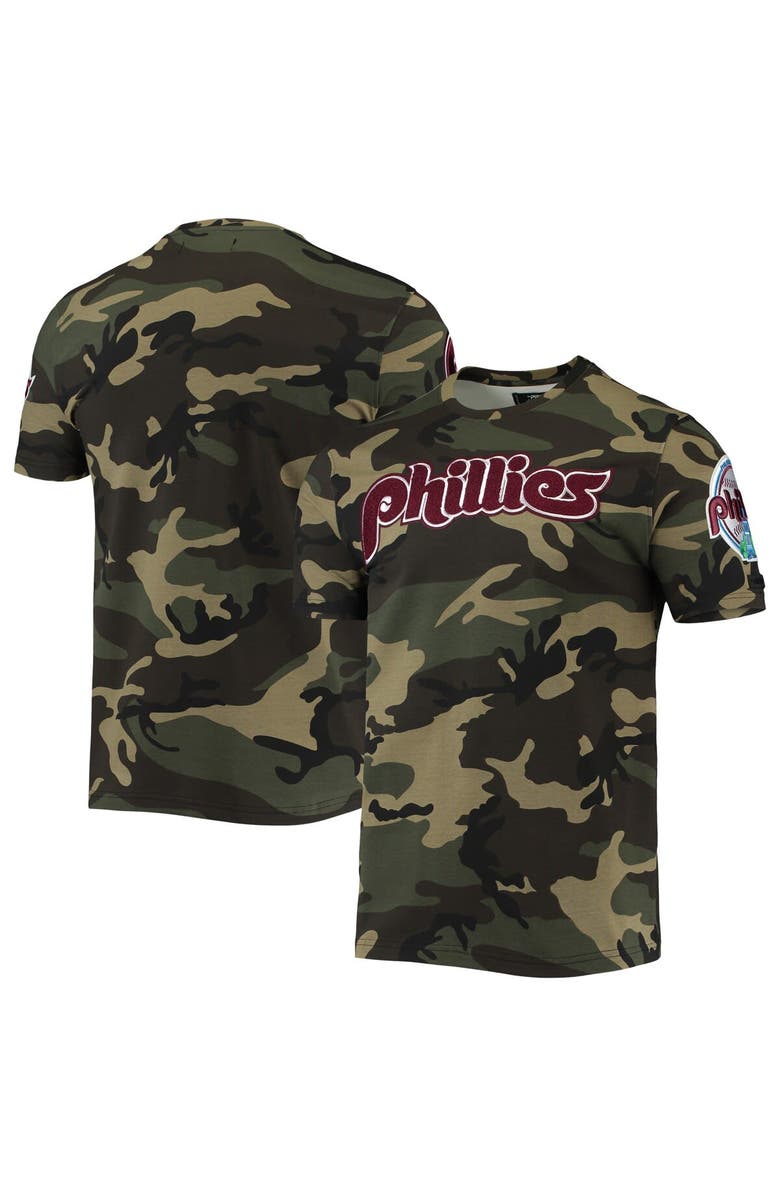 PRO STANDARD Men's Pro Standard Camo Philadelphia Phillies Team T-Shirt, Main, color, 