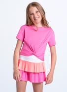 Lucky in Love Girls Peek-a-Bow Short Sleeve
