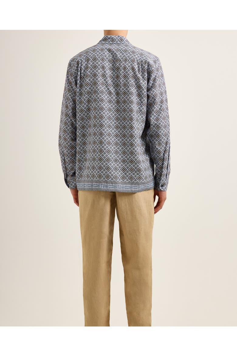 Ridley Relaxed-Fit Shirt, Alternate, color, WAVE BLUE
