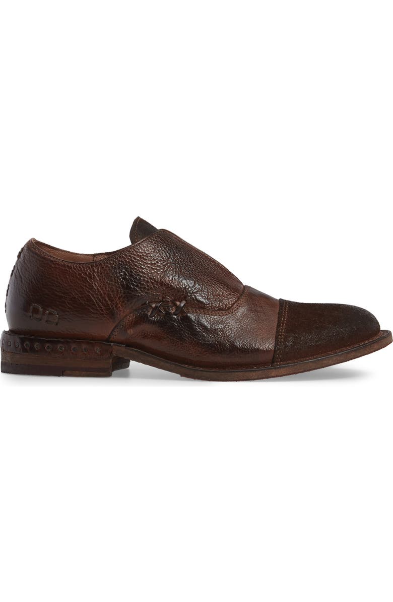 Bed Stu Rose Cap Toe Oxford, Alternate, color, Teak Dip Dye