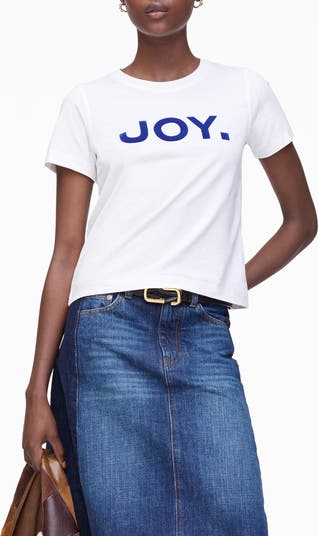 Joy, Period Slim Cut Graphic T-Shirt