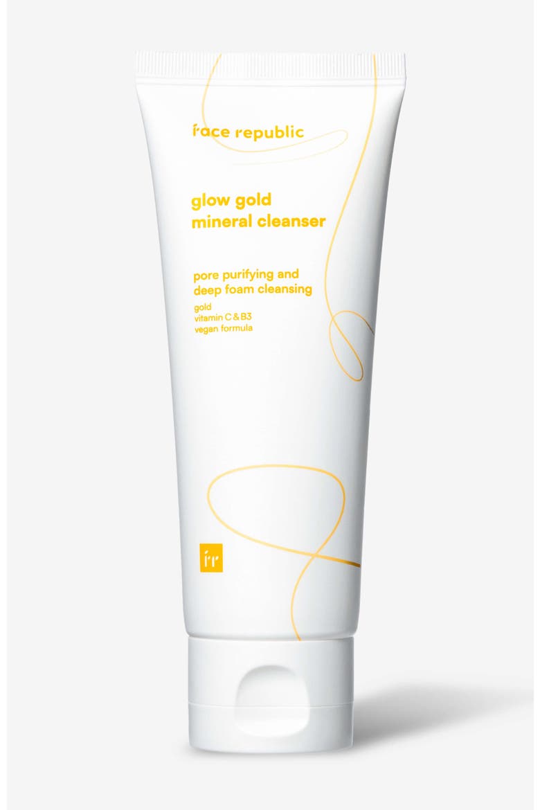 Glow Gold Mineral Cleanser, Main, color, None