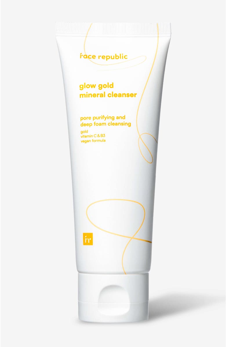 Face Republic Glow Gold Mineral Cleanser, Main, color, NO COLOR