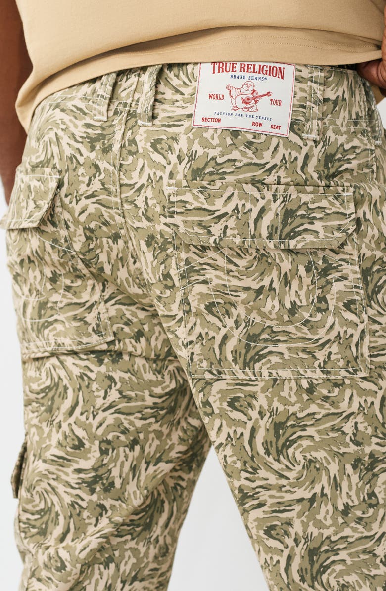 True Religion Camo Print Joggers, Alternate, color, Abstract Camo