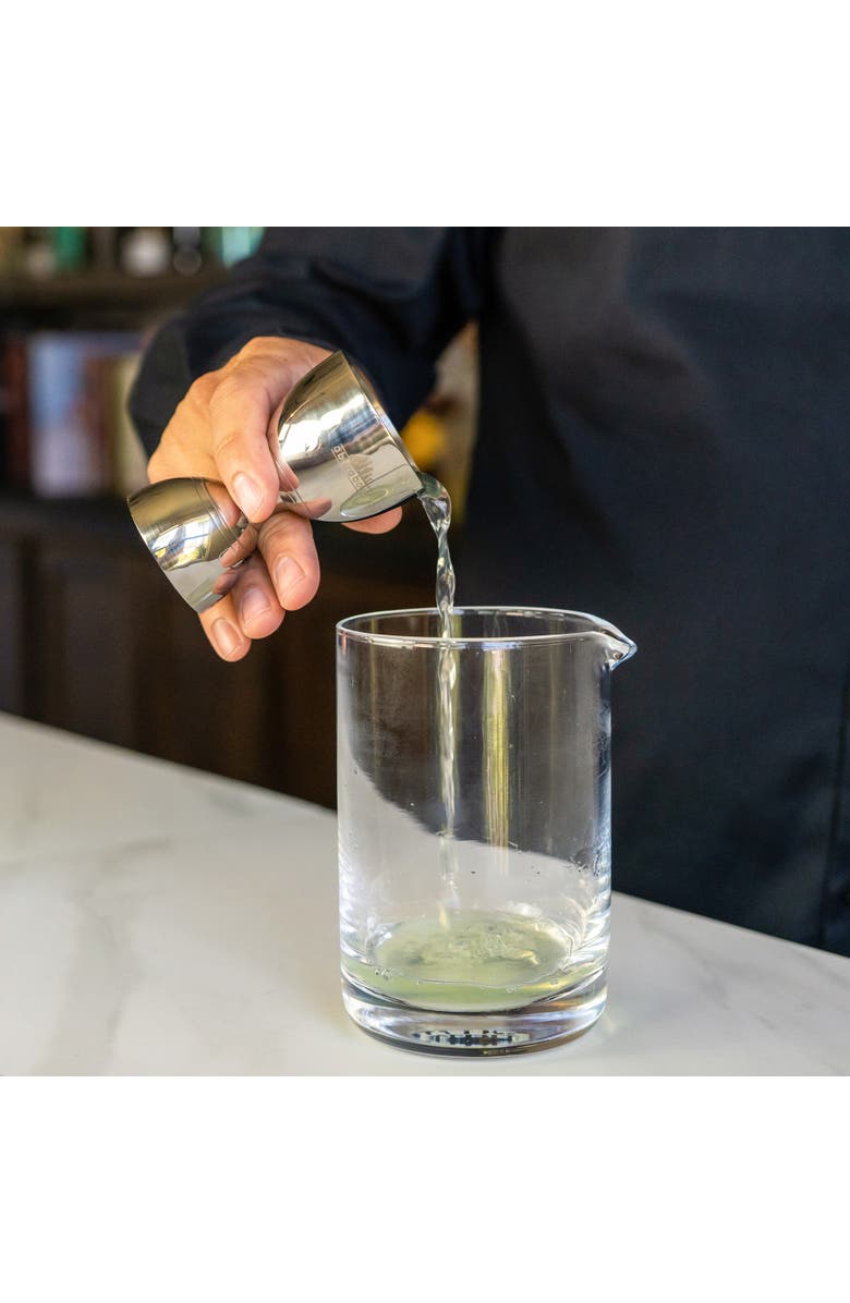 A Bar Above Bell Cocktail Jigger, Alternate, color, Stainless Steel