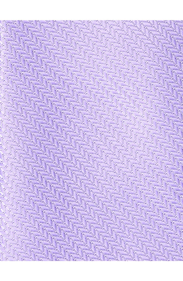 Oak Hill by DXL Big & Tall Textured Tie, Alternate, color, Purple