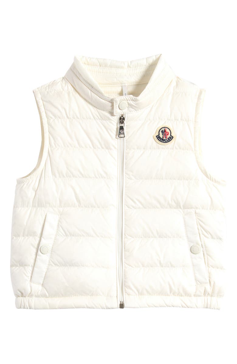 Moncler Kids' New Amaury Down Puffer Vest, Main, color, Natural