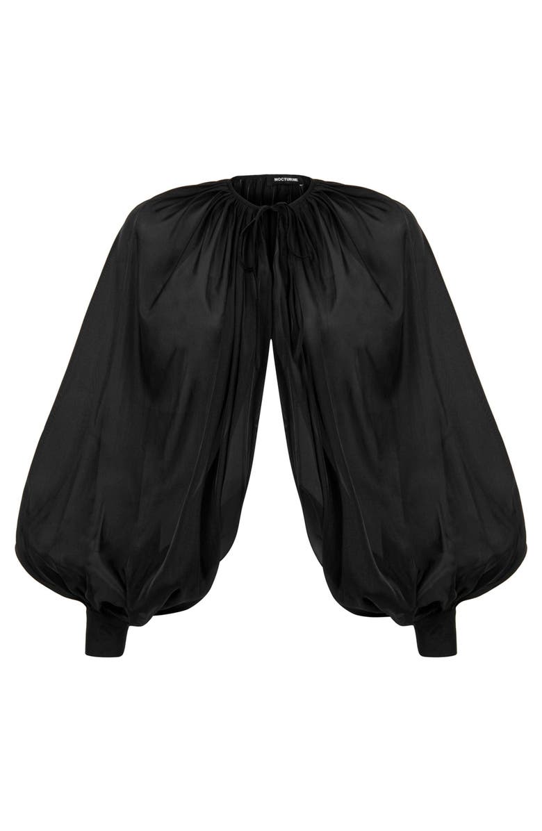 Nocturne Balloon Sleeve Bolero Jacket, Alternate, color,
