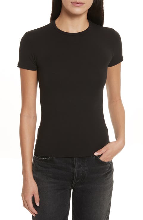 Stretch Pima Cotton Baby Tee