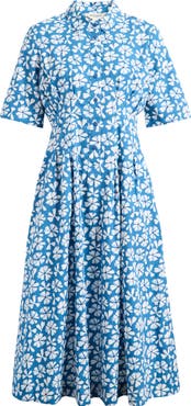 Seasalt Cornwall Organic Cotton Midi Shirtdress