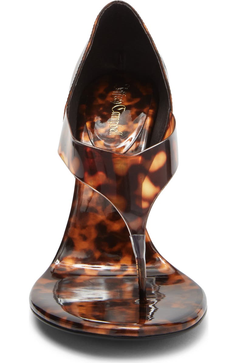 Jeffrey Campbell Rhian Stiletto Sandal, Alternate, color, Tortoise