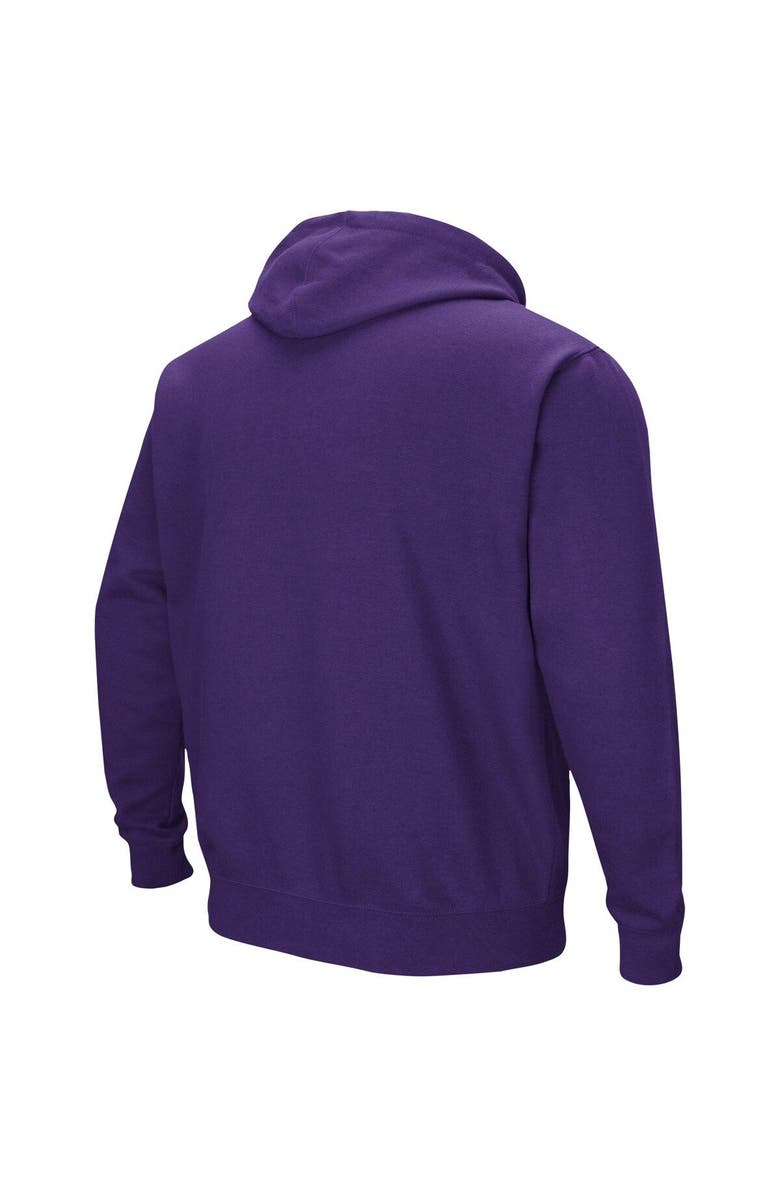 COLOSSEUM Men's Colosseum Purple Clemson Tigers Sunrise Pullover Hoodie, Alternate, color, Purple