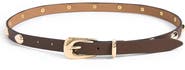 Ettika Teardrop Studded Leather Belt