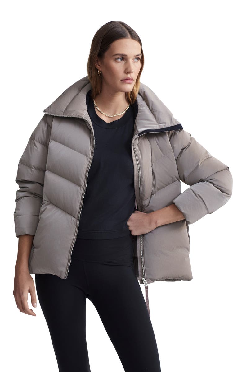 Varley Alena 700 Fill Power Down Puffer Jacket, Alternate, color, Cinder Shimmer
