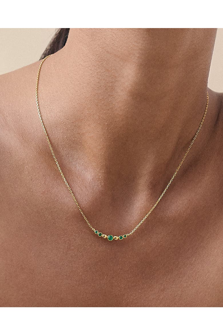 Serena Green Onyx Necklace, Alternate, color, Green Onyx