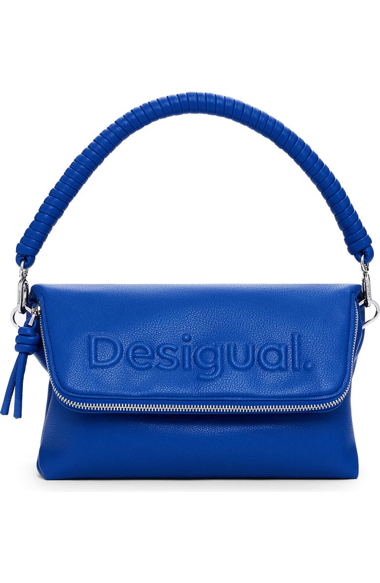 Desigual Faux Leather Shoulder Bag, Main, color,