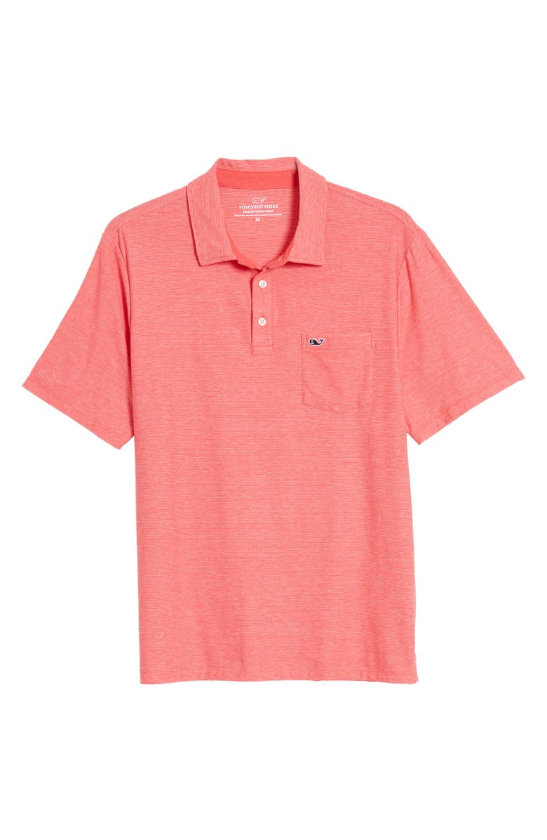 vineyard vines Edgartown Pocket Performance Polo, Main, color,