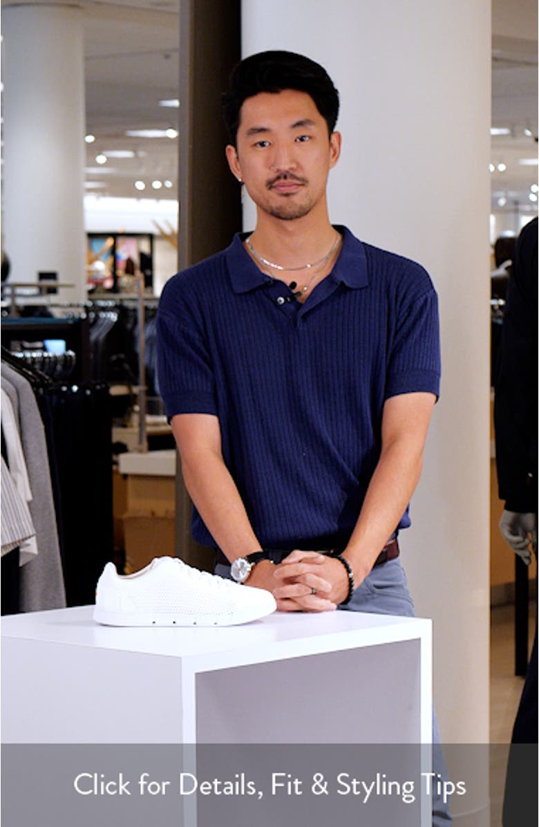 Breeze Tennis Washable Knit Sneaker, sales video thumbnail