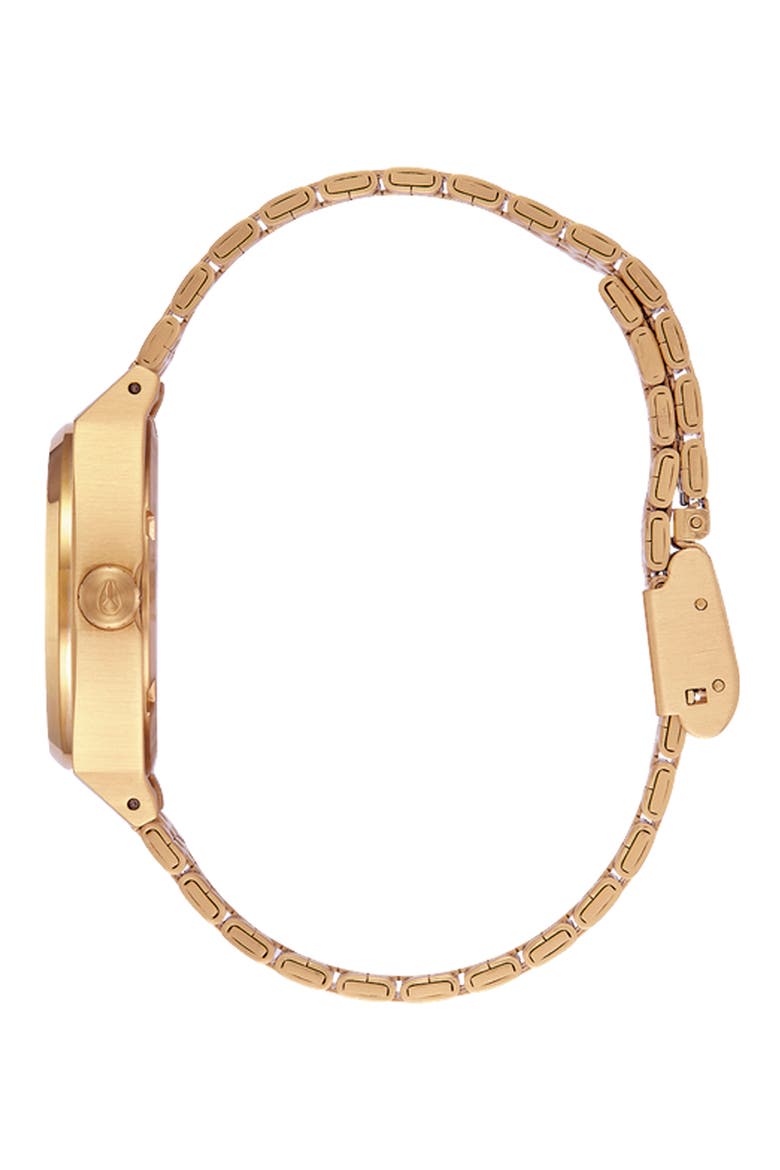 Medium Time Teller Bracelet Watch, 31mm, Alternate, color, LIGHT GOLD / VINTAGE WHITE
