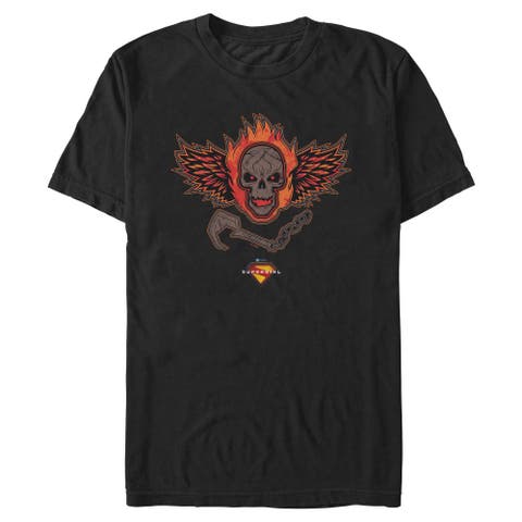 Men's Supergirl Ruthless and Feared Logo  Graphic T-Shirt