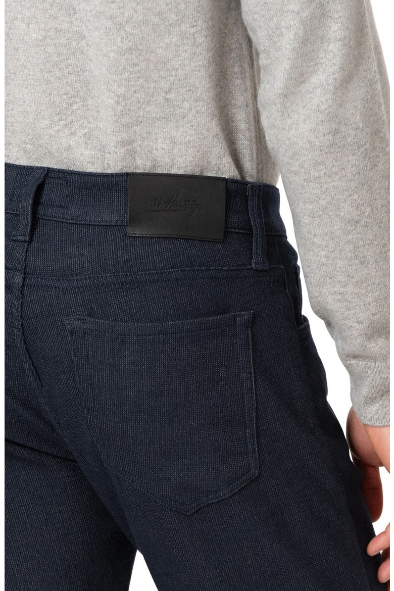 Courage Stretch Twill Straight Leg Pants, Alternate, color, NAVY FANCY