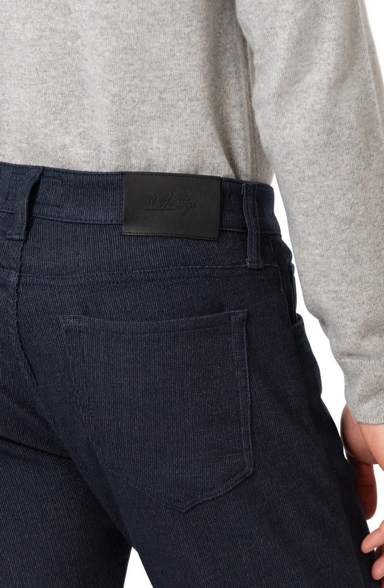 34 Heritage Courage Stretch Twill Straight Leg Pants, Alternate, color, Navy Fancy