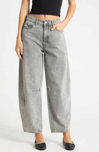 Miro High Waist Ankle Barrel Jeans