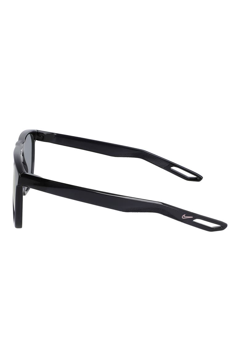 Flatspot XXII 52mm Geometric Sunglasses, Alternate, color, OBSIDIAN/ ULTRAVIOLET MIRROR