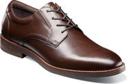 NUNN BUSH Fitz Flex Leather Plain Toe Oxford
