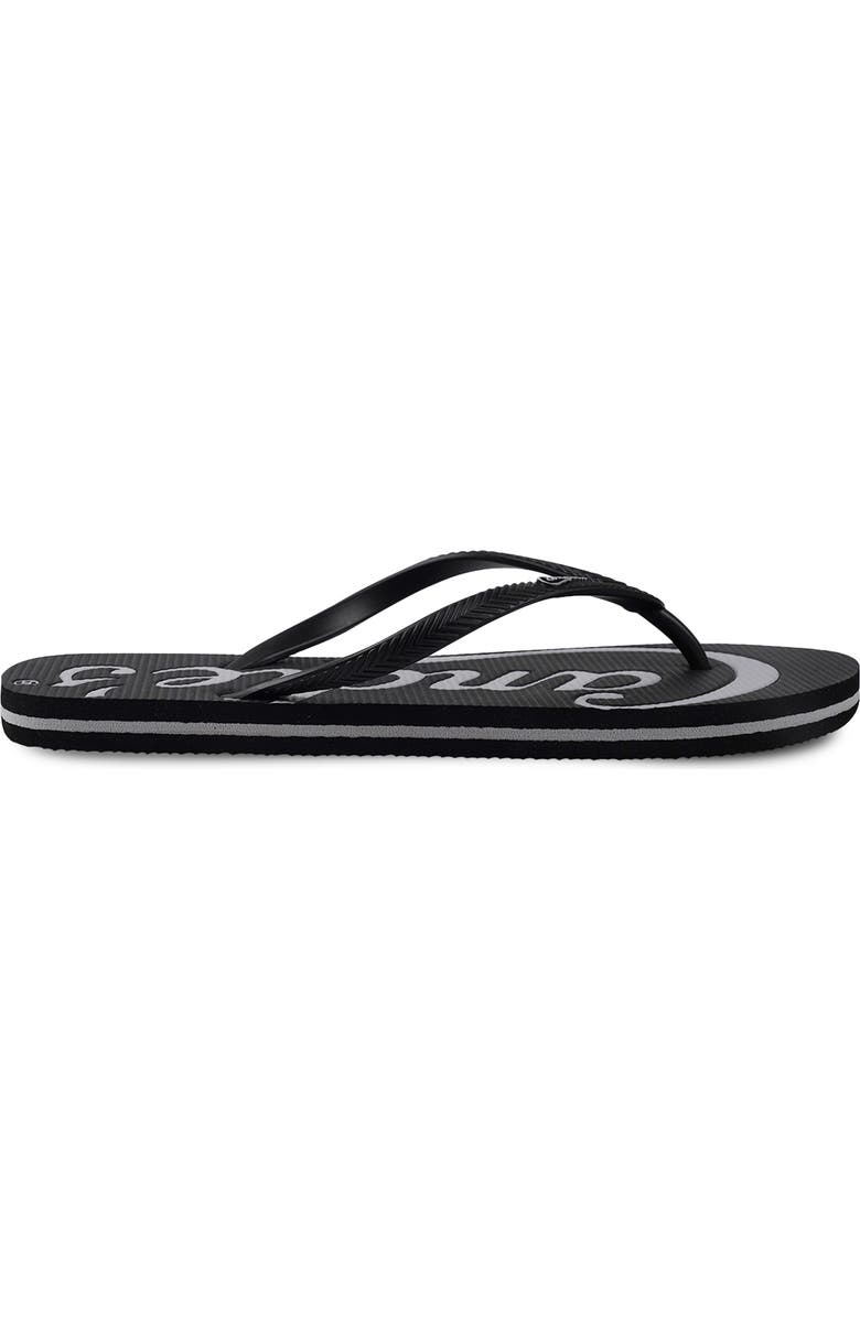 Candie's Reedley Flip Flop, Alternate, color, Black