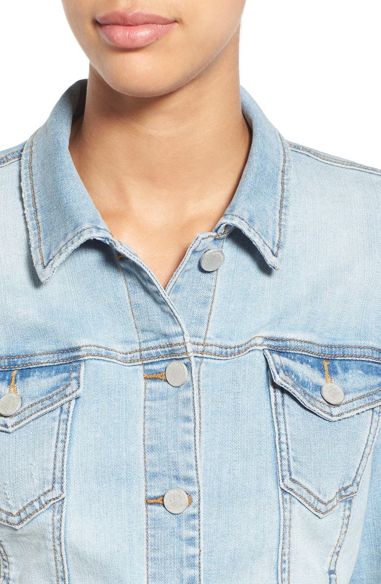 Caslon<sup>®</sup> Denim Jacket, Alternate, color, 
