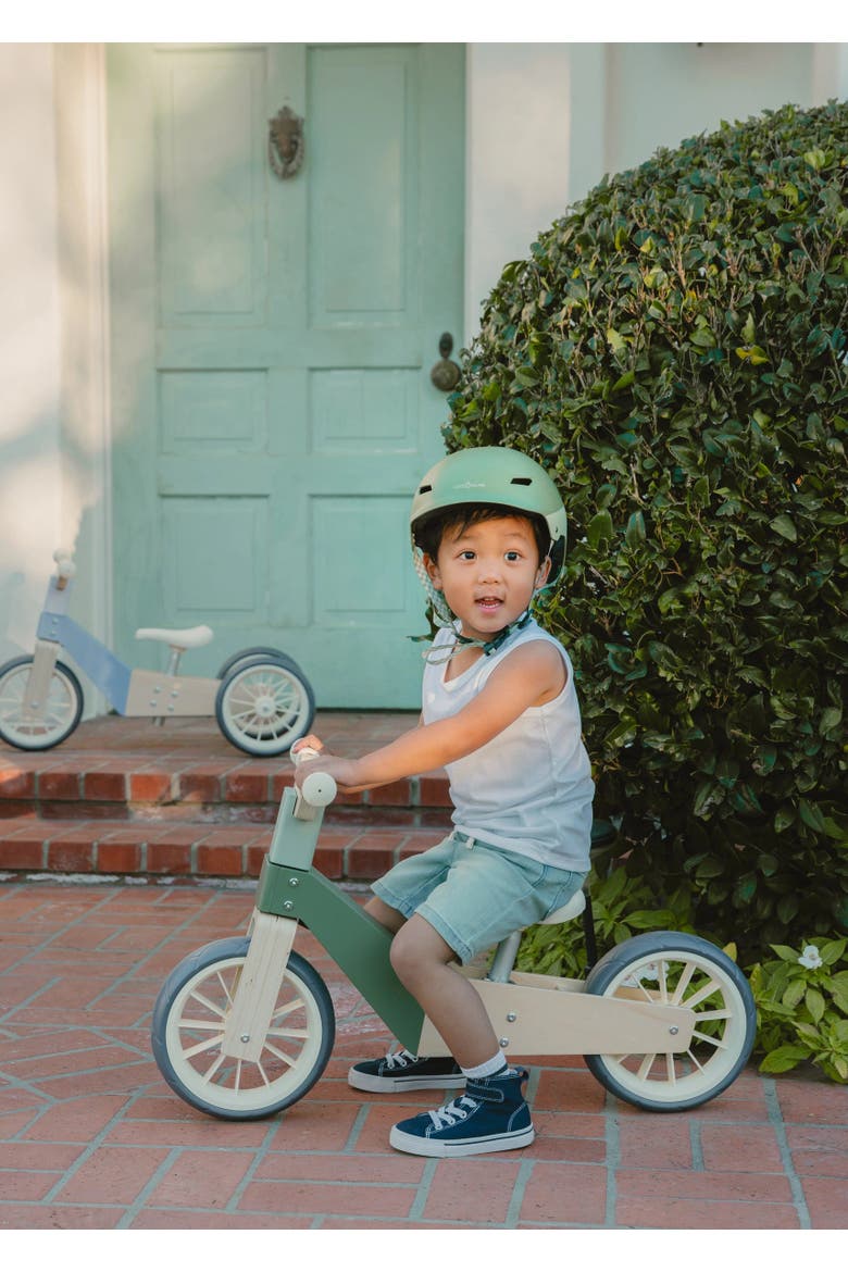 Evolutive Wooden Balance Bike - 3 in 2, Alternate, color, Ocean