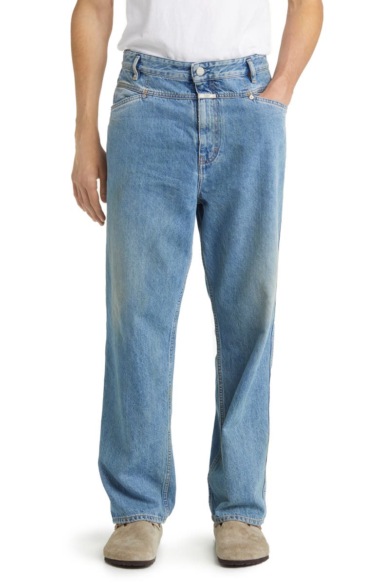 Closed X-treme Loose Straight Leg Jeans, Main, color, 