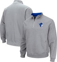 COLOSSEUM Men's Colosseum Heathered Gray Seton Hall Pirates Tortugas Team Logo Quarter-Zip Jacket