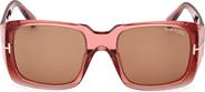 TOM FORD Ryder 51mm Square Sunglasses