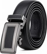 Mio Marino Soft-Flex Genuine Leather Ratchet Belt