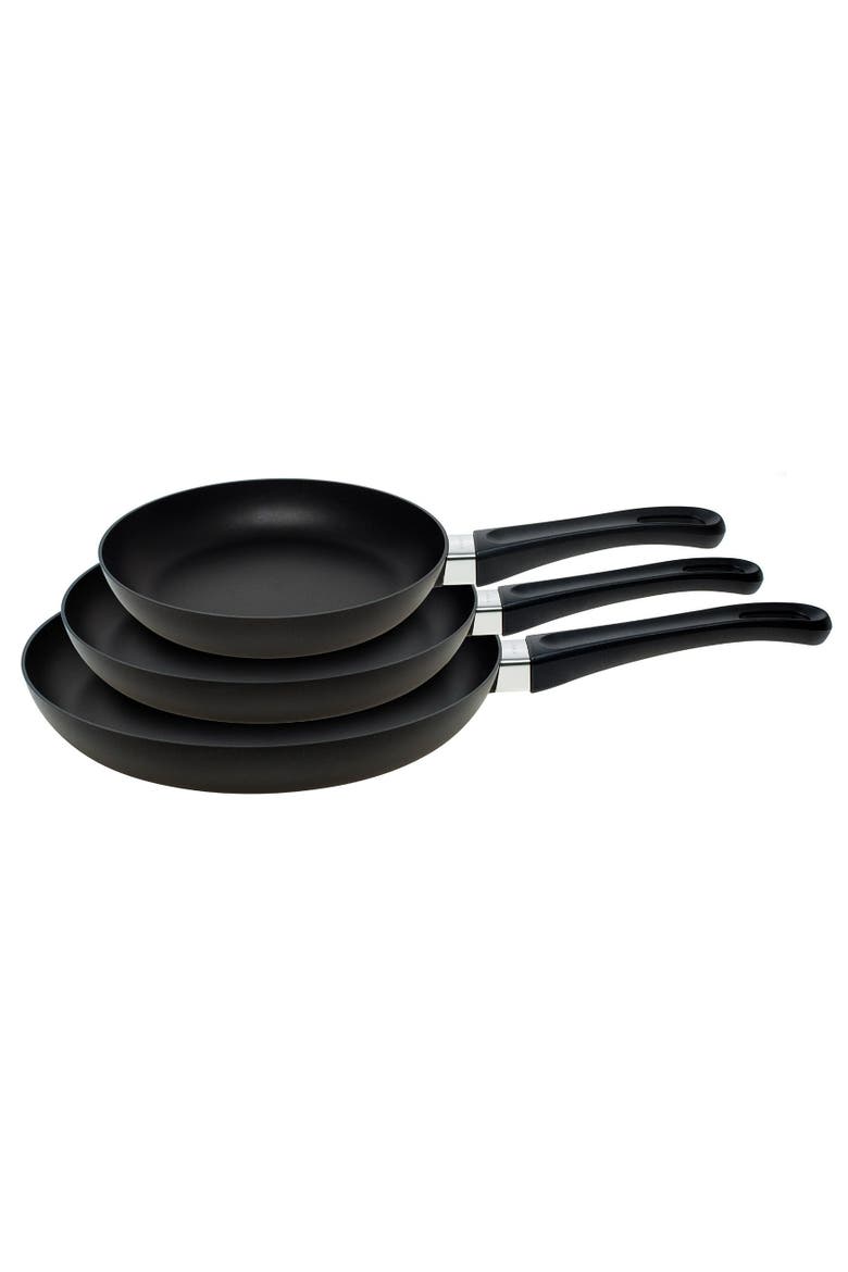 Classic 3-Piece Skillet Set, Alternate, color, Black