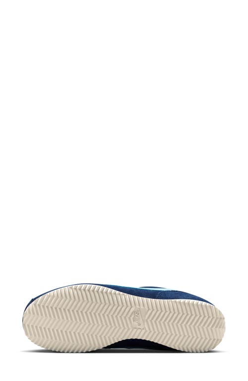 Nike Cortez Suede Sneaker In Blue