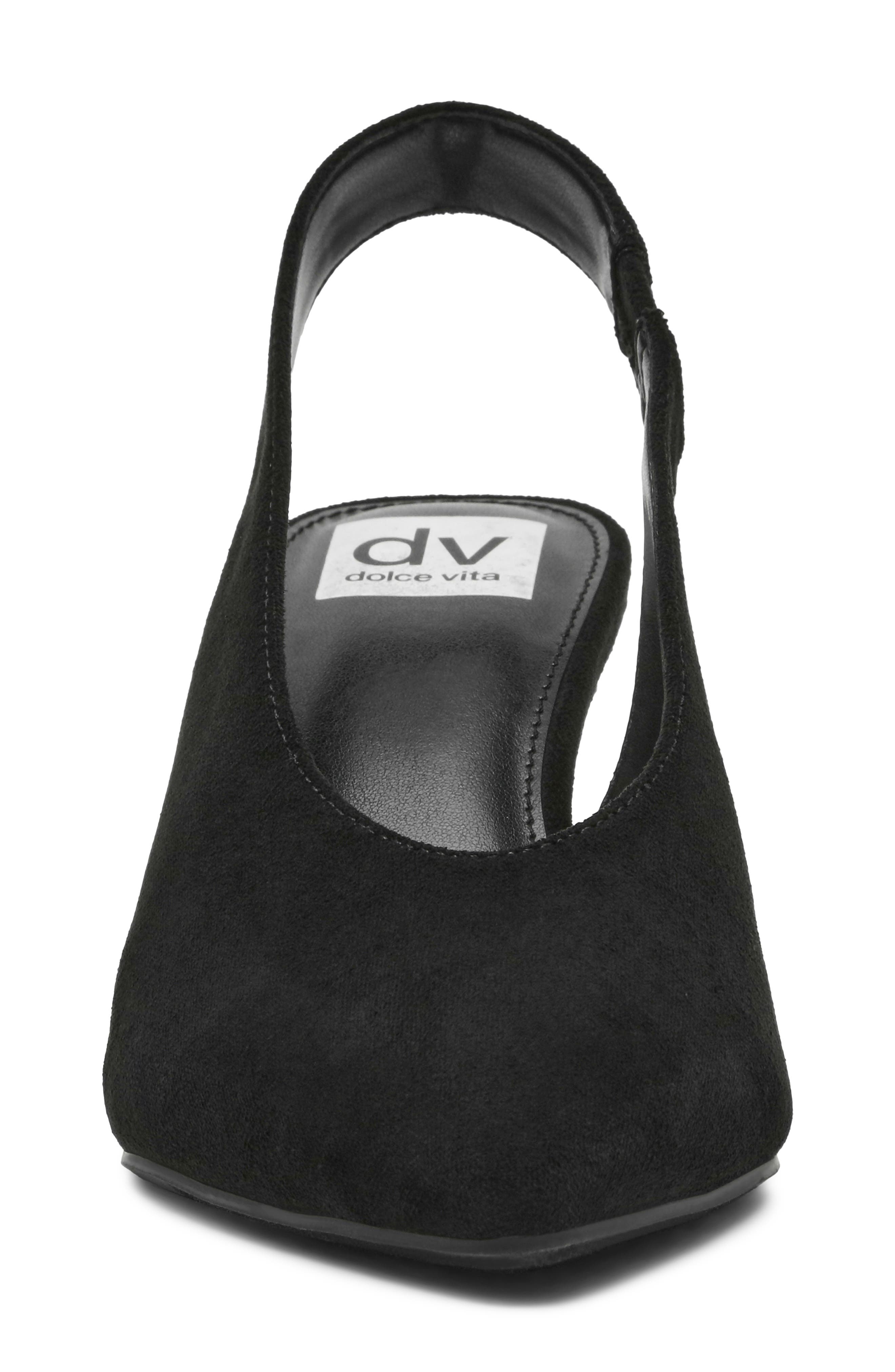 Klara Slingback Pump, Alternate, color, BLACK