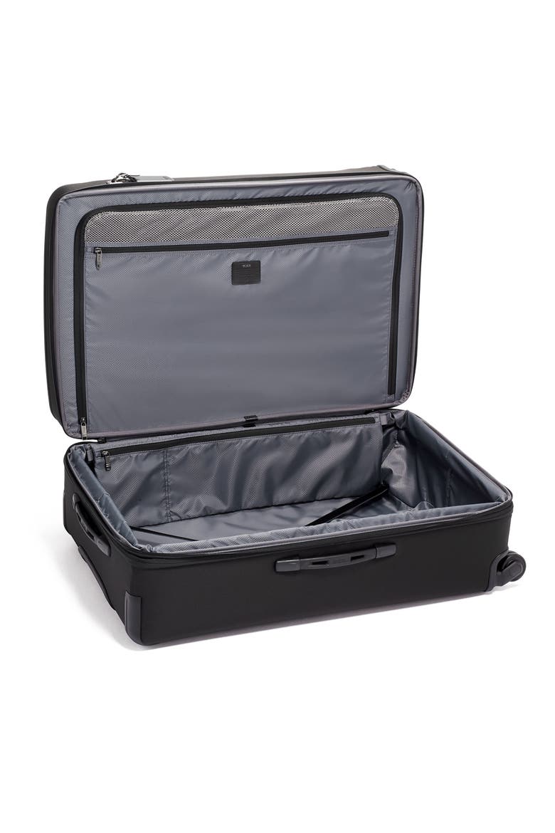 Merge 31-Inch Recycled Extended Trip Expandable Rolling Suitcase, Alternate, color, BLACK