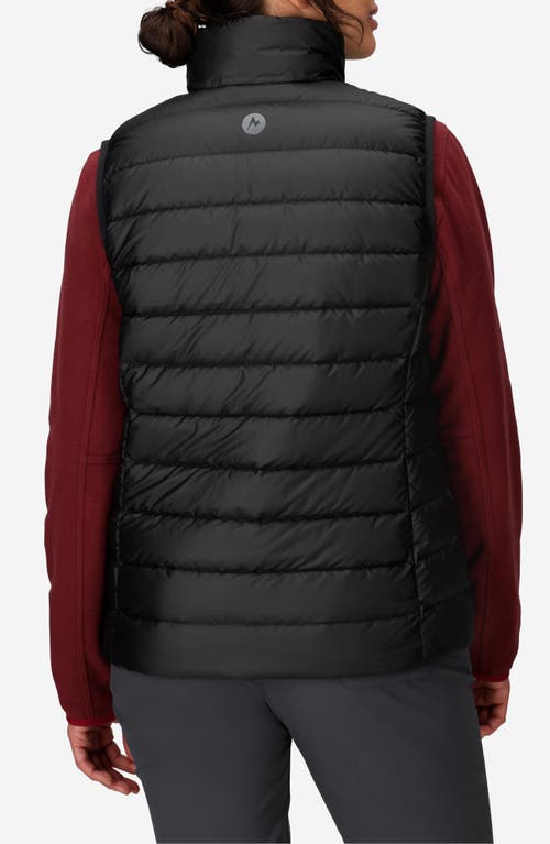 Marmot Highlander 700 Fill Power Down Vest In Black