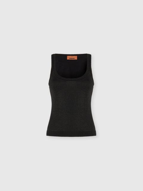 Viscose Lamé Tank Top