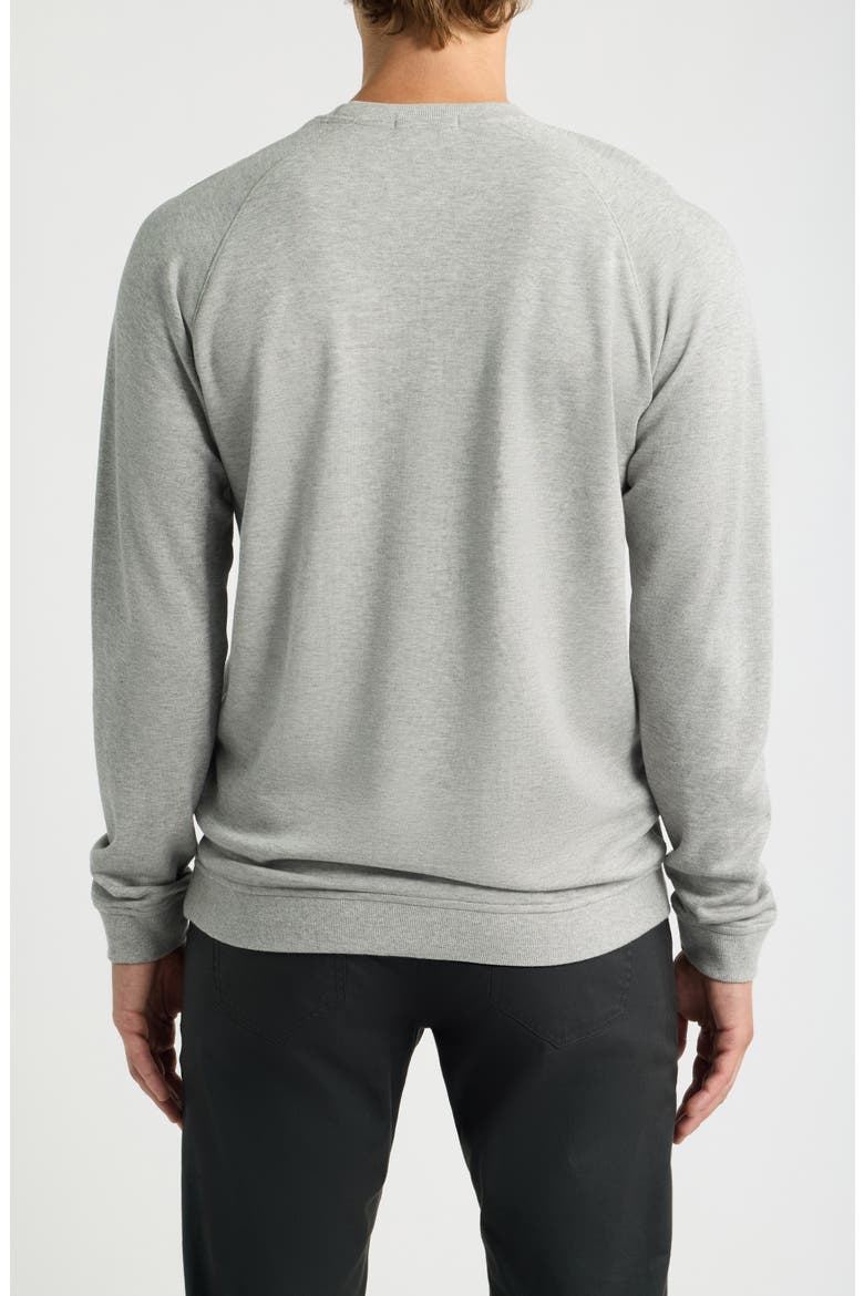 Crown Comfort Knit Sweatshirt, Alternate, color, LIGHT GREY