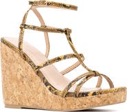 NEW YORK AND COMPANY Abla Platform Wedge Sandal